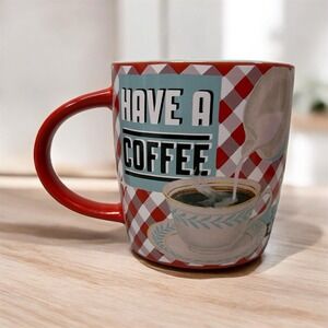 Nostalgic Art Retro Ceramic Coffee Tea Mug Cup, 50's Theme 12 oz. (E3)